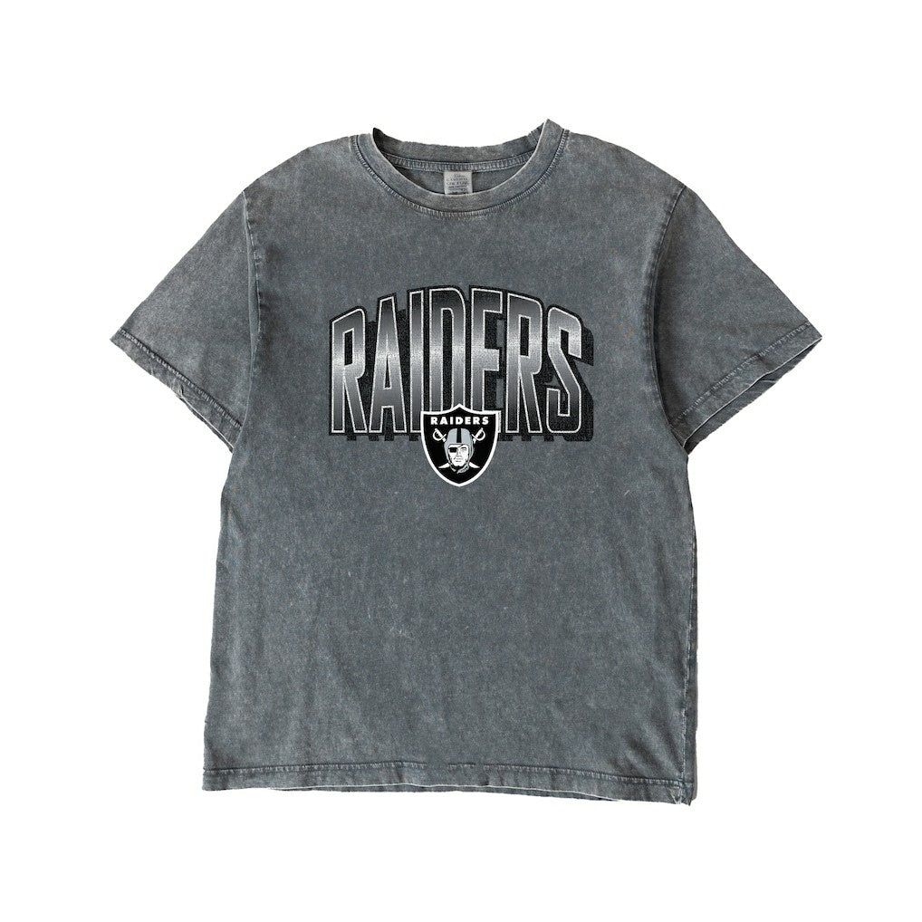 Gameday Couture Women's Peak Performance Oversized Snow Wash T-Shirt - Las Vegas Raiders T-shirts