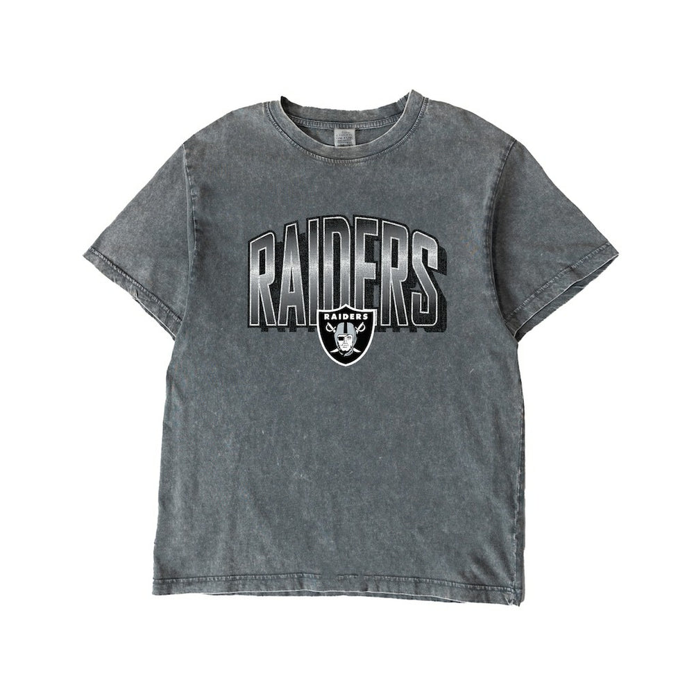 Gameday Couture Women's Peak Performance Oversized Snow Wash T-Shirt - Las Vegas Raiders T-shirts
