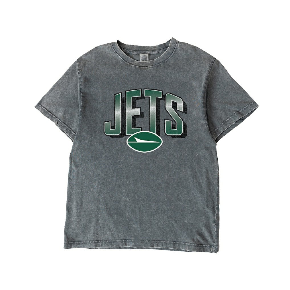 Gameday Couture Women's Peak Performance Oversized Snow Wash T-Shirt - New York Jets T-shirts