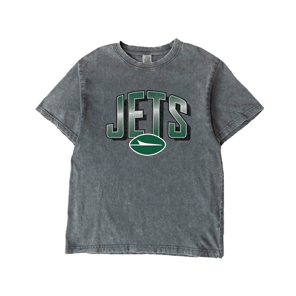 Gameday Couture Women's Peak Performance Oversized Snow Wash T-Shirt - New York Jets T-shirts