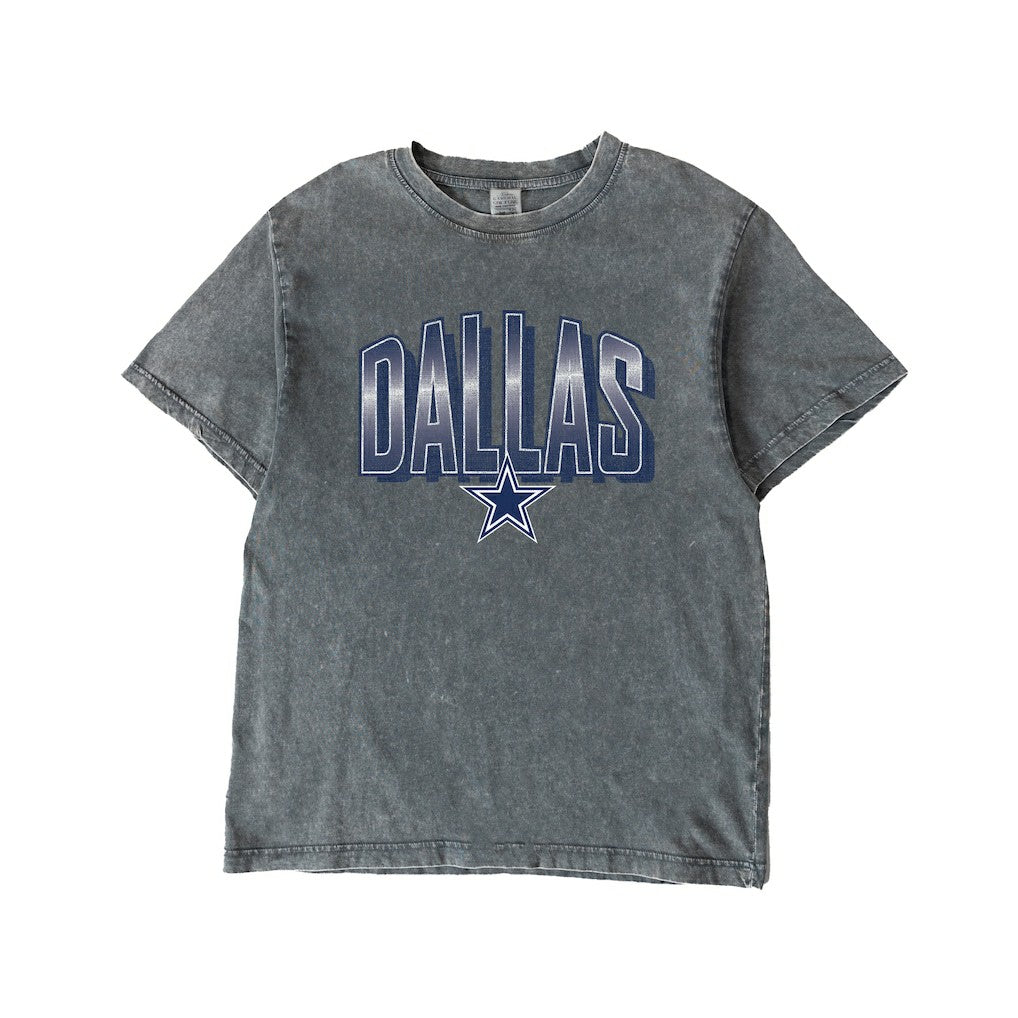 Gameday Couture Women's Peak Performance Oversized Snow Wash T-Shirt - Dallas Cowboys T-shirts