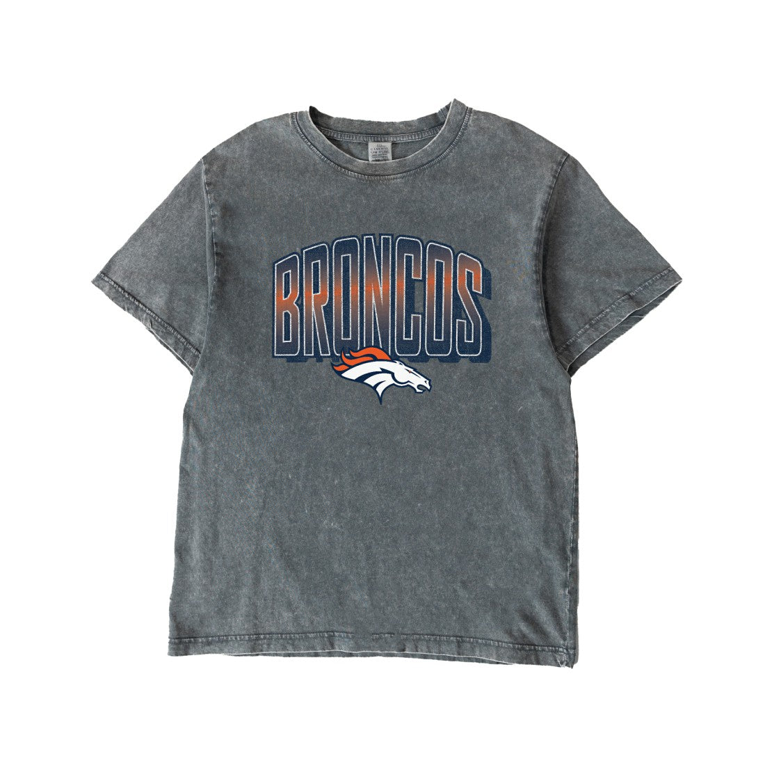 Gameday Couture Women's Peak Performance Oversized Snow Wash T-Shirt - Denver Broncos T-shirts