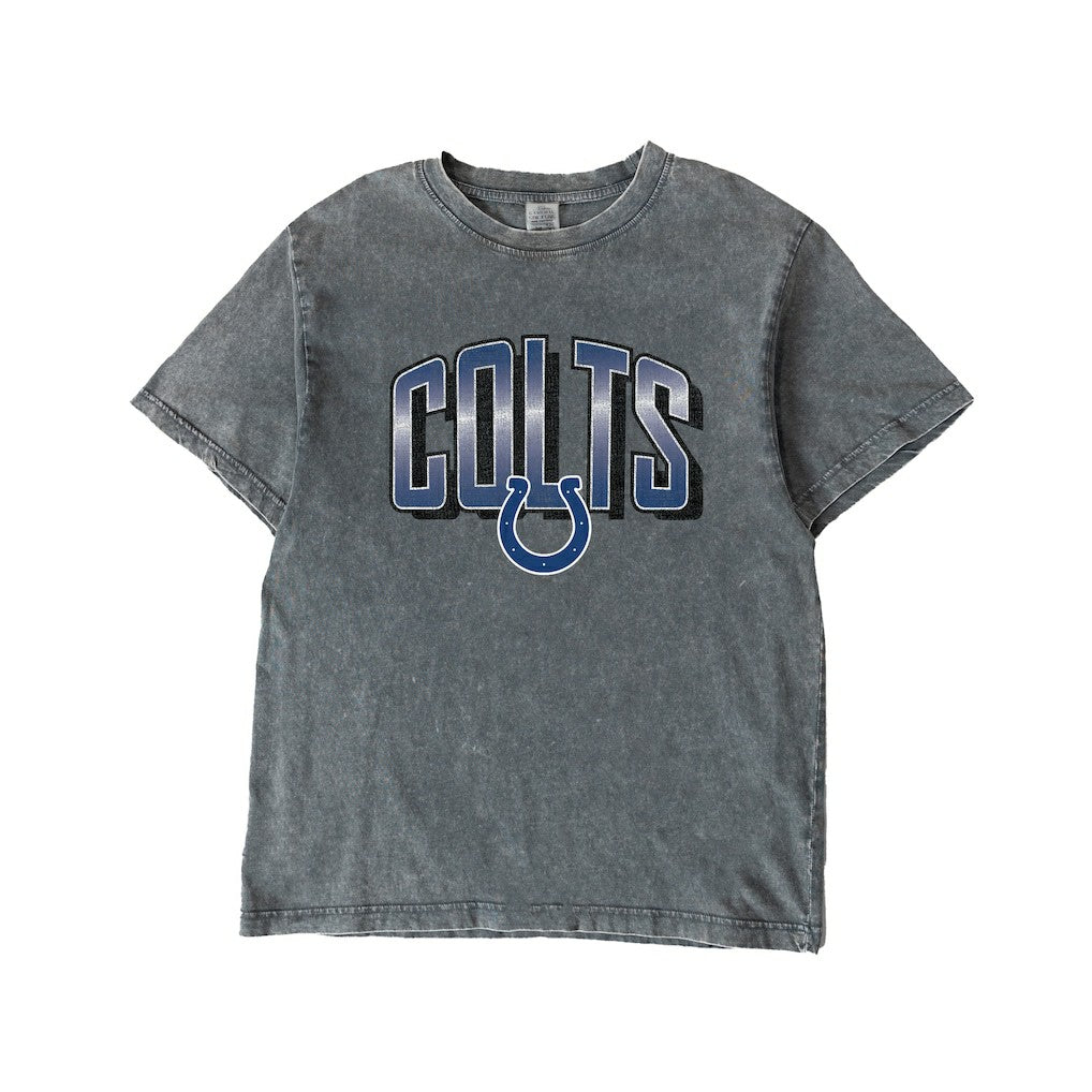 Gameday Couture Women's Peak Performance Oversized Snow Wash T-Shirt - Indianapolis Colts T-shirts