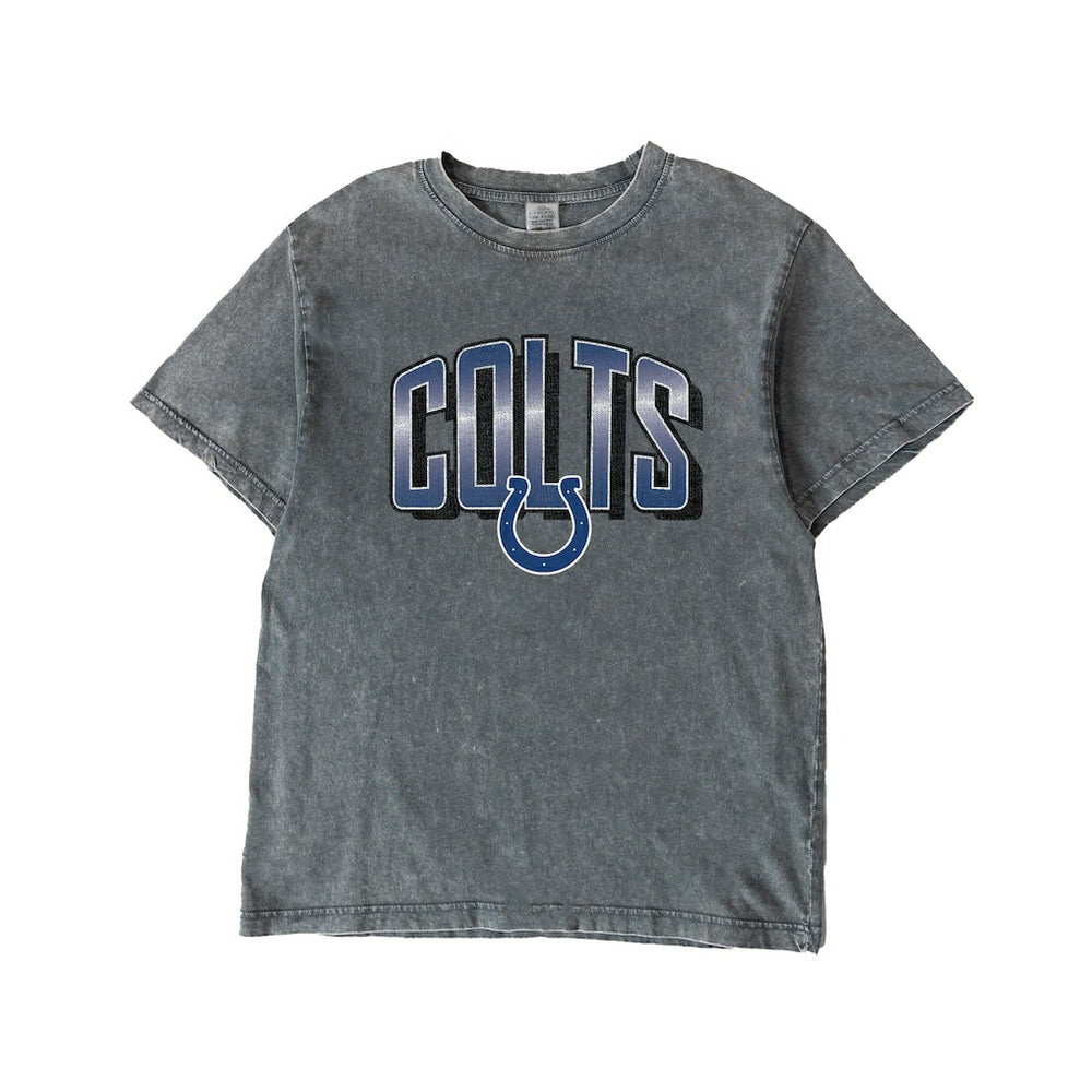 Gameday Couture Women's Peak Performance Oversized Snow Wash T-Shirt - Indianapolis Colts T-shirts
