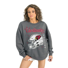 Gameday Couture Women's Ready to Rumble Premium Fleece Pullover Sweatshirt - Arizona Cardinals Pullover
