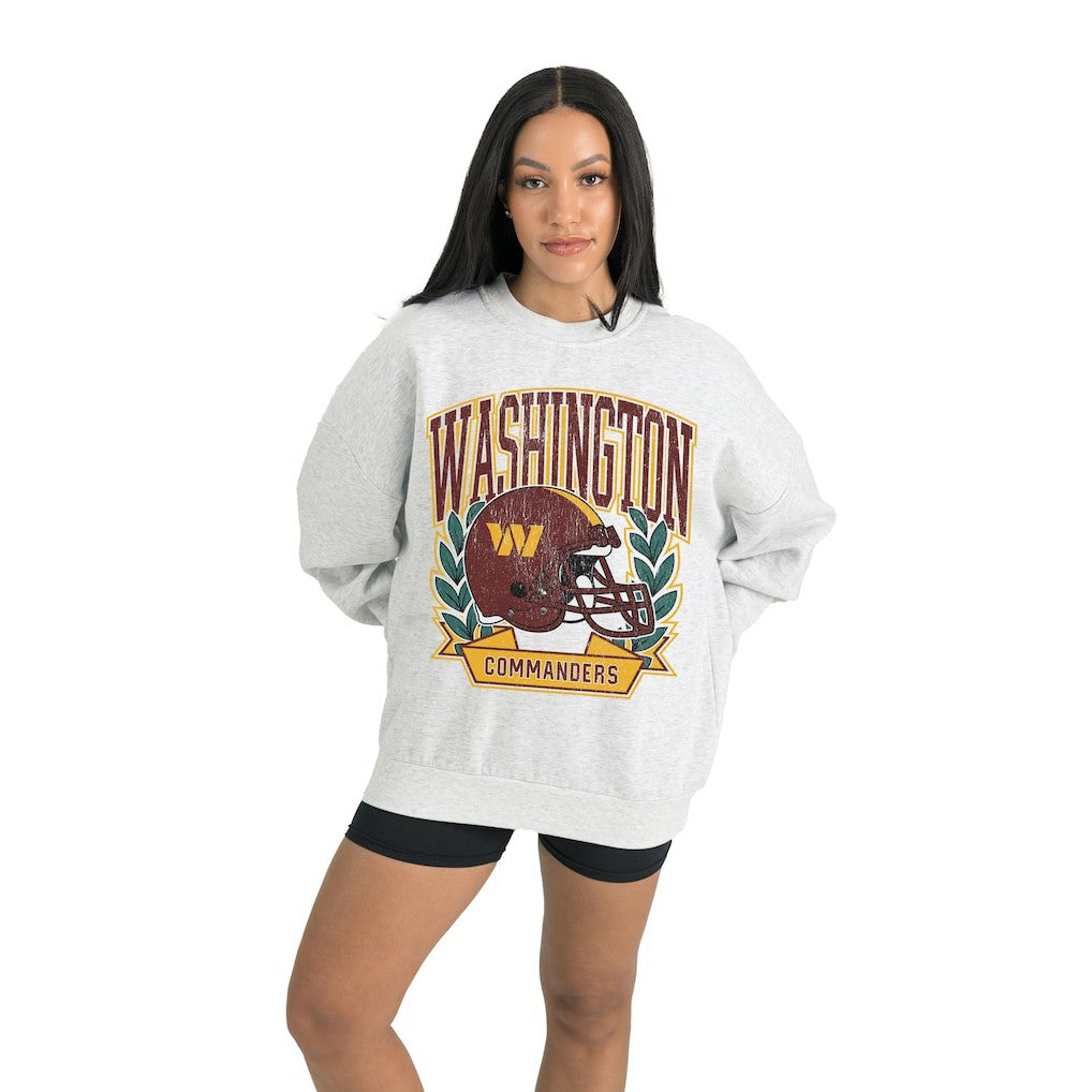 Gameday Couture Women's Heritage Premium Fleece Pullover Sweatshirt - Washington Commanders Pullover