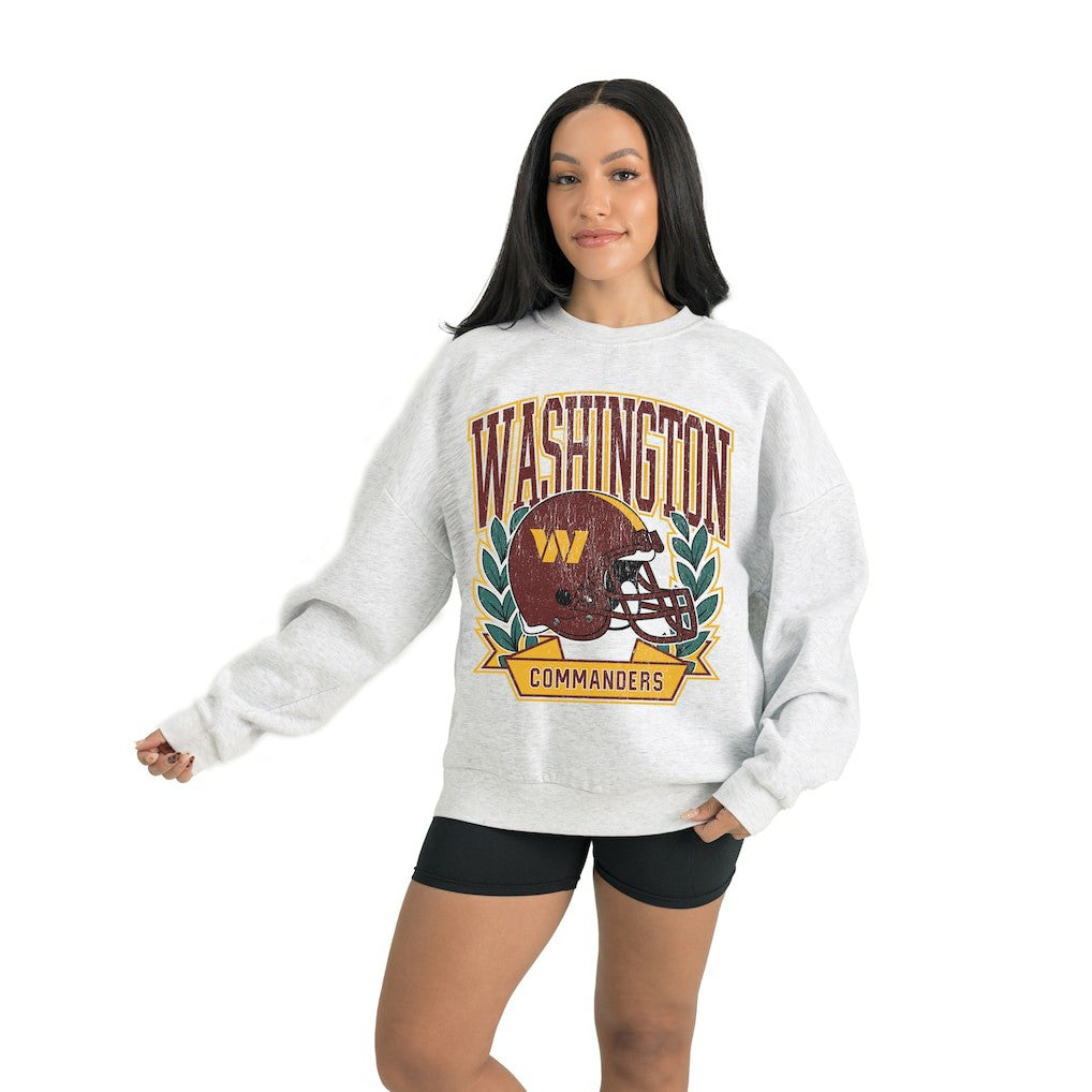 Gameday Couture Women's Heritage Premium Fleece Pullover Sweatshirt - Washington Commanders Pullover