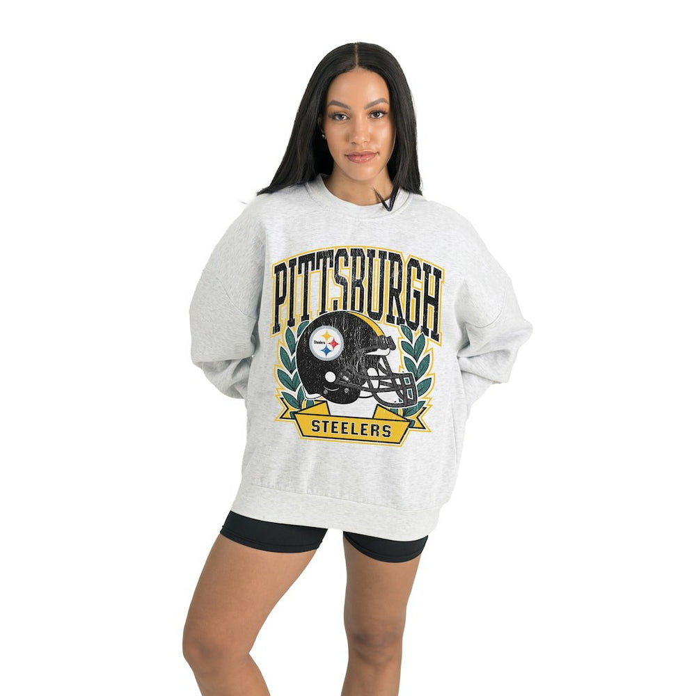Gameday Couture Women's Heritage Premium Fleece Pullover Sweatshirt - Pittsburgh Steelers Pullover