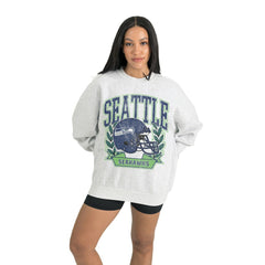 Gameday Couture Women's Heritage Premium Fleece Pullover Sweatshirt - Seattle Seahawks Pullover