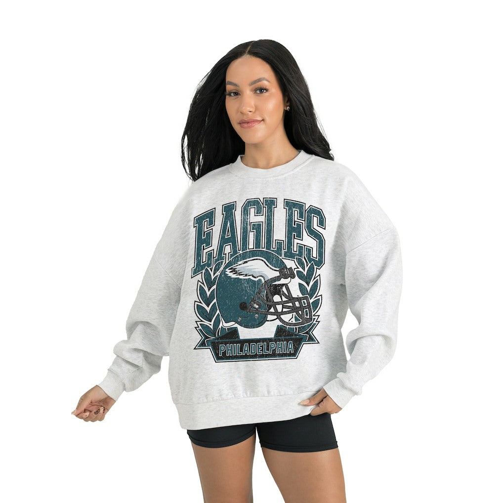 Gameday Couture Women's Heritage Premium Fleece Pullover Sweatshirt - Philadelphia Eagles Pullover