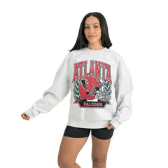 Gameday Couture Women's Heritage Premium Fleece Pullover Sweatshirt - Atlanta Falcons Pullover