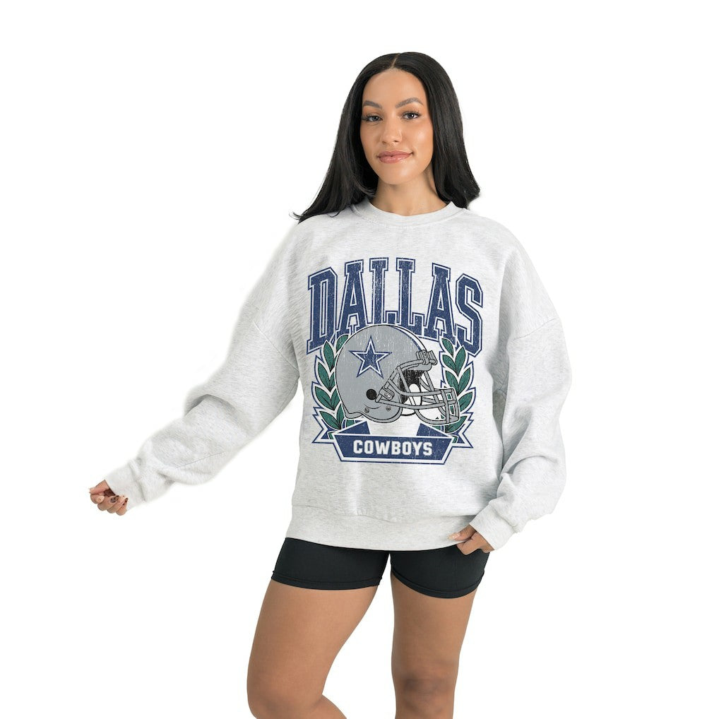 Gameday Couture Women's Heritage Premium Fleece Pullover Sweatshirt - Dallas Cowboys Pullover