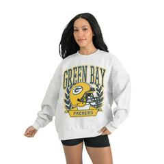 Gameday Couture Women's Heritage Premium Fleece Pullover Sweatshirt - Green Bay Packers Pullover