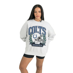 Gameday Couture Women's Heritage Premium Fleece Pullover Sweatshirt - Indianapolis Colts Pullover