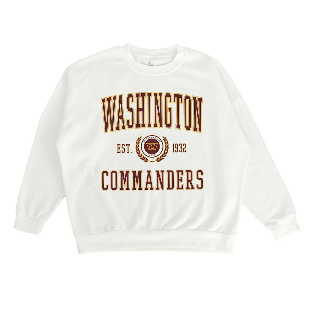 Gameday Couture Women's Timeless Triumph Premium Fleece Pullover Sweatshirt - Washington Commanders Pullover