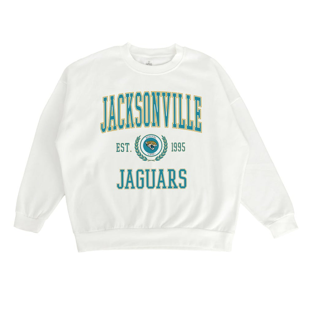 Gameday Couture Women's Timeless Triumph Premium Fleece Pullover Sweatshirt - Jacksonville Jaguars Pullover