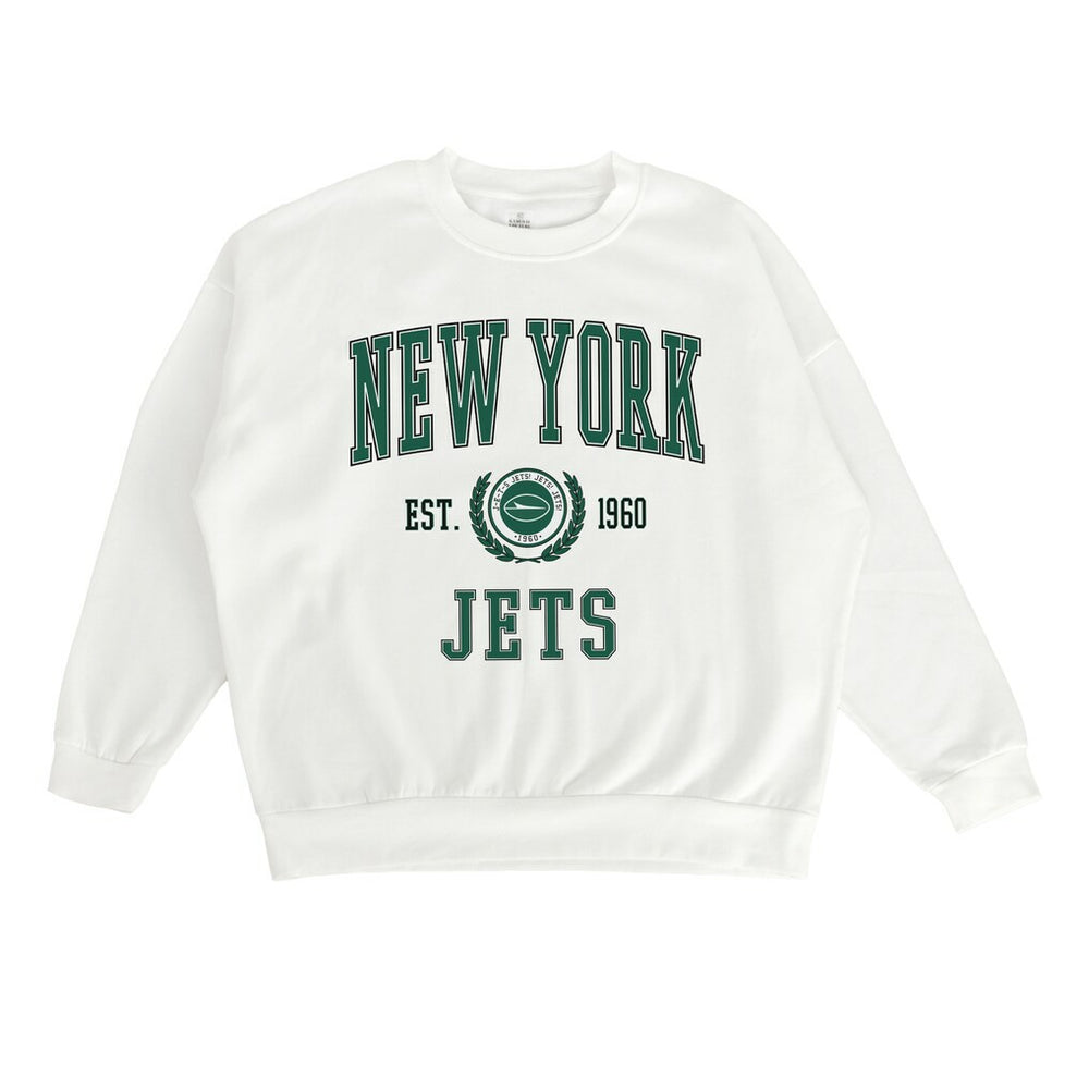 Gameday Couture Women's Timeless Triumph Premium Fleece Pullover Sweatshirt - New York Jets Pullover