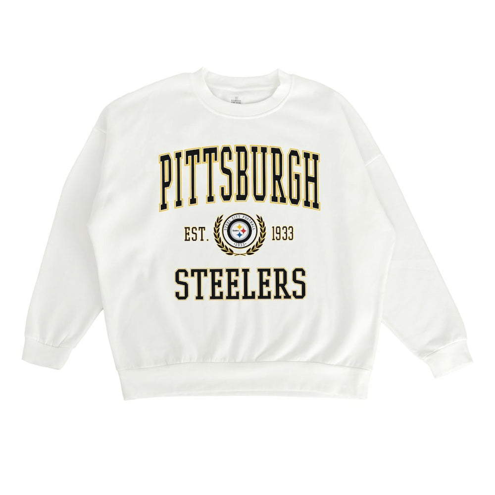 Gameday Couture Women's Timeless Triumph Premium Fleece Pullover Sweatshirt - Pittsburgh Steelers Pullover