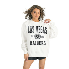 Gameday Couture Women's Timeless Triumph Premium Fleece Pullover Sweatshirt - Las Vegas Raiders Pullover