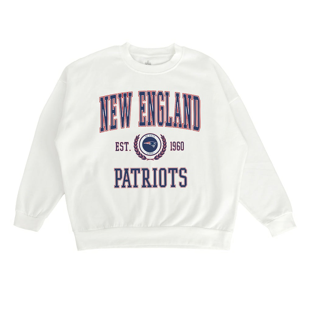 Gameday Couture Women's Timeless Triumph Premium Fleece Pullover Sweatshirt - New England Patriots Pullover