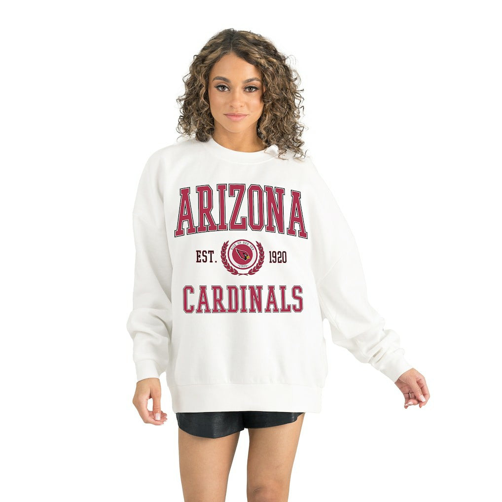 Gameday Couture Women's Timeless Triumph Premium Fleece Pullover Sweatshirt - Arizona Cardinals Pullover