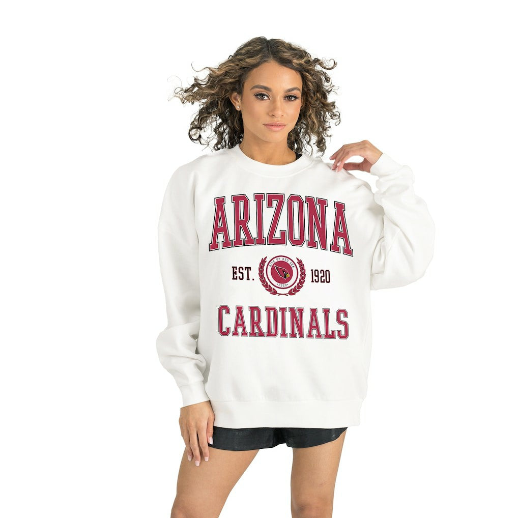 Gameday Couture Women's Timeless Triumph Premium Fleece Pullover Sweatshirt - Arizona Cardinals Pullover