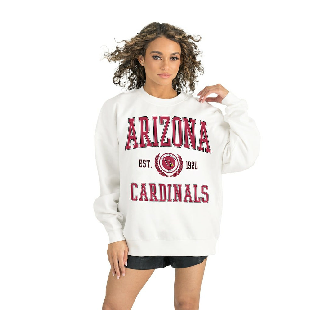 Gameday Couture Women's Timeless Triumph Premium Fleece Pullover Sweatshirt - Arizona Cardinals Pullover