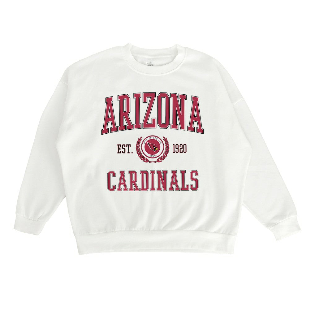 Gameday Couture Women's Timeless Triumph Premium Fleece Pullover Sweatshirt - Arizona Cardinals Pullover
