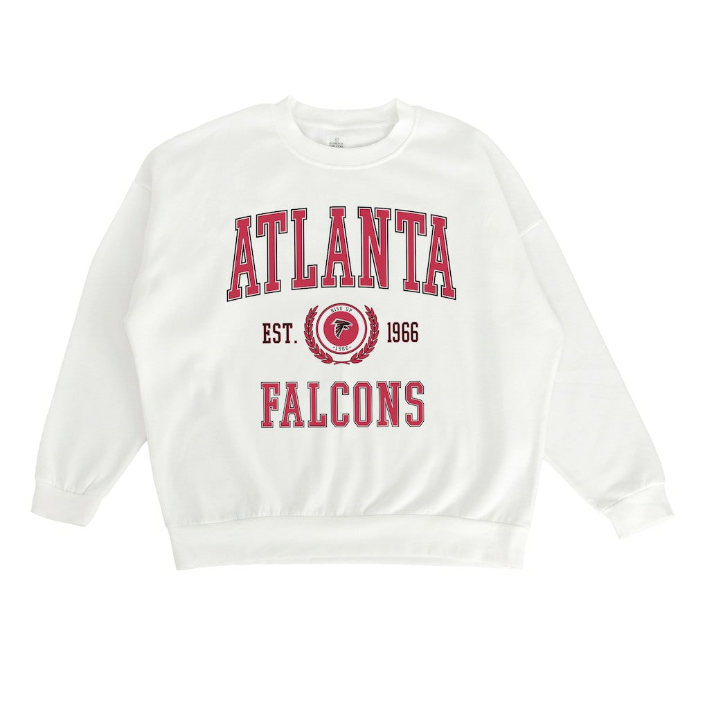 Gameday Couture Women's Timeless Triumph Premium Fleece Pullover Sweatshirt - Atlanta Falcons Pullover