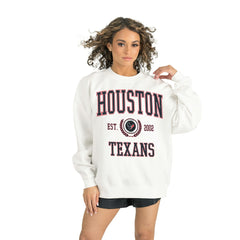 Gameday Couture Women's Timeless Triumph Premium Fleece Pullover Sweatshirt - Houston Texans Pullover