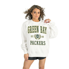 Gameday Couture Women's Timeless Triumph Premium Fleece Pullover Sweatshirt - Green Bay Packers Pullover