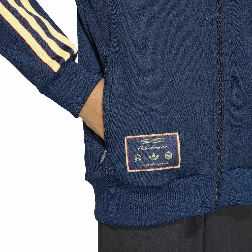 Club America Youth Terrace Icons Full-Zip Track Top
