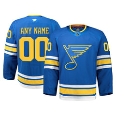 NHL St. Louis Blues Fanatics Home Authentic Pro Custom Jersey