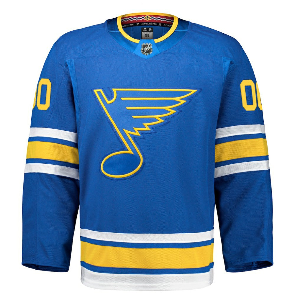 NHL St. Louis Blues Fanatics Home Authentic Pro Custom Jersey