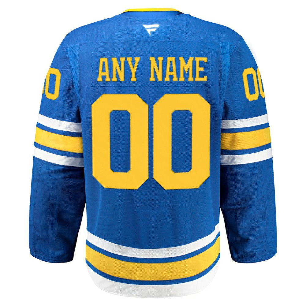 NHL St. Louis Blues Fanatics Home Authentic Pro Custom Jersey