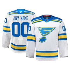 NHL St. Louis Blues Fanatics Away Authentic Pro Custom Jersey