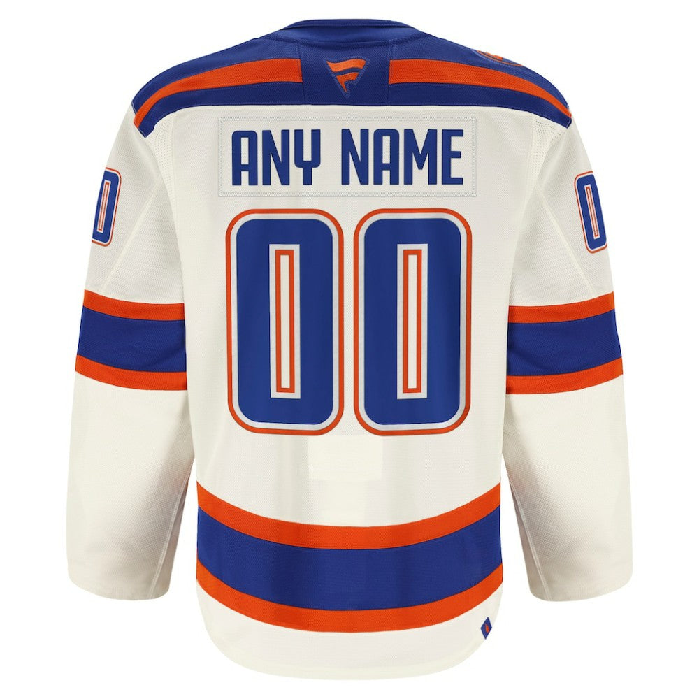 NHL Edmonton Oilers Fanatics Alternate Authentic Pro Custom Jersey
