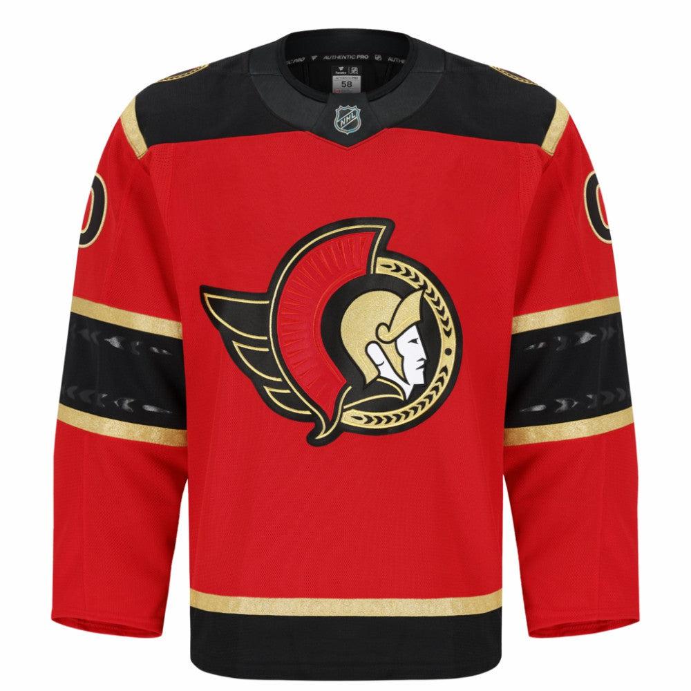 NHL Ottawa Senators Fanatics Alternate Authentic Pro Custom Jersey