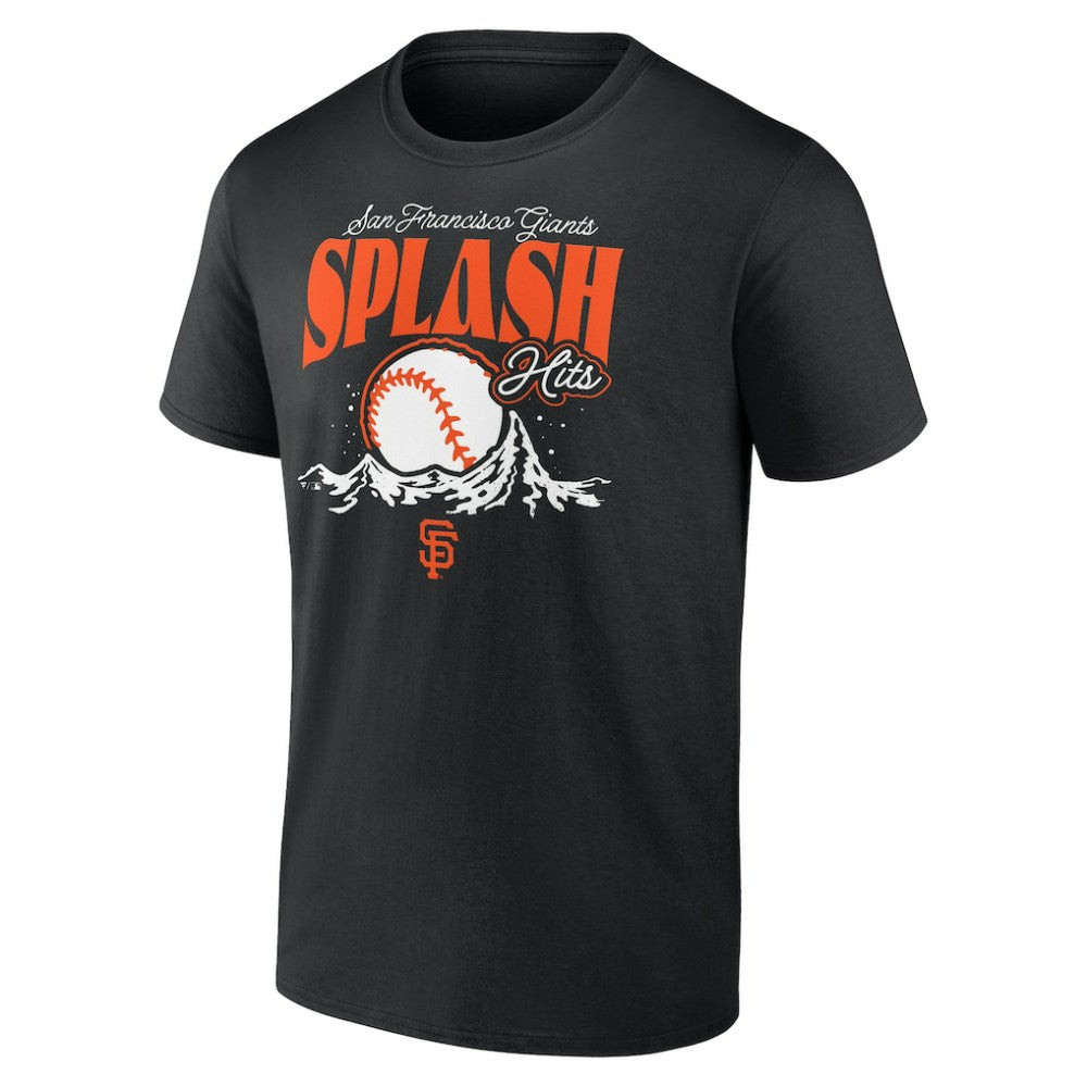 Black San Francisco Giants Splash Hits T-Shirt
