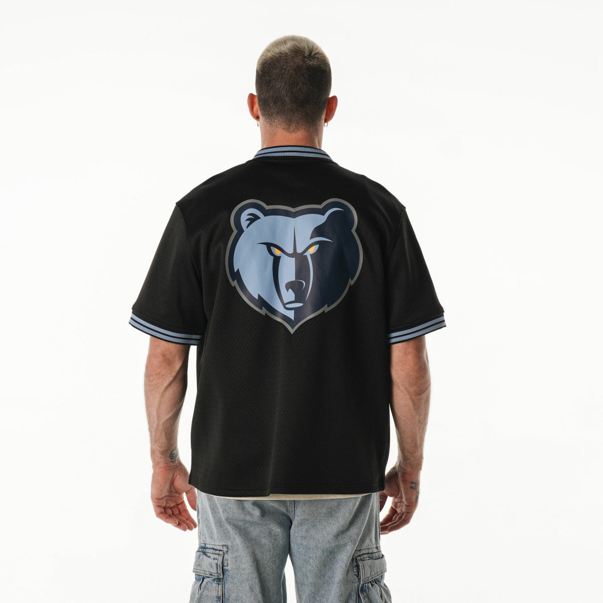 Memphis Grizzlies The Wild Collective Unisex Mesh Full-Zip T-Shirt
