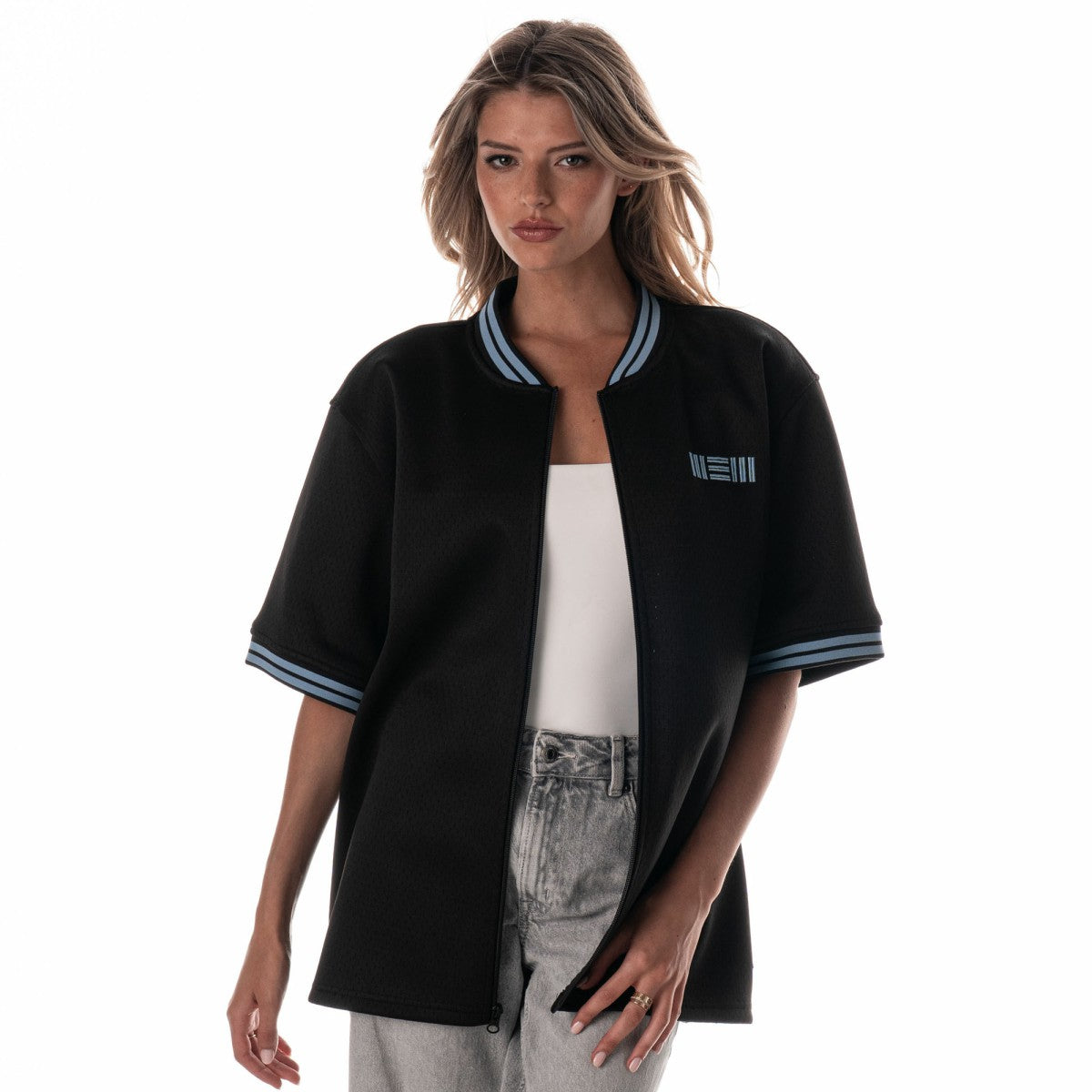 Memphis Grizzlies The Wild Collective Unisex Mesh Full-Zip T-Shirt