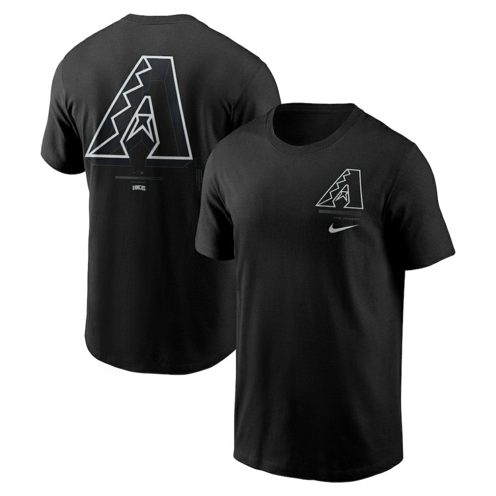 Black Arizona Diamondbacks Nike  Bar Loading T-Shirt