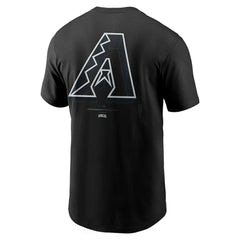Black Arizona Diamondbacks Nike  Bar Loading T-Shirt