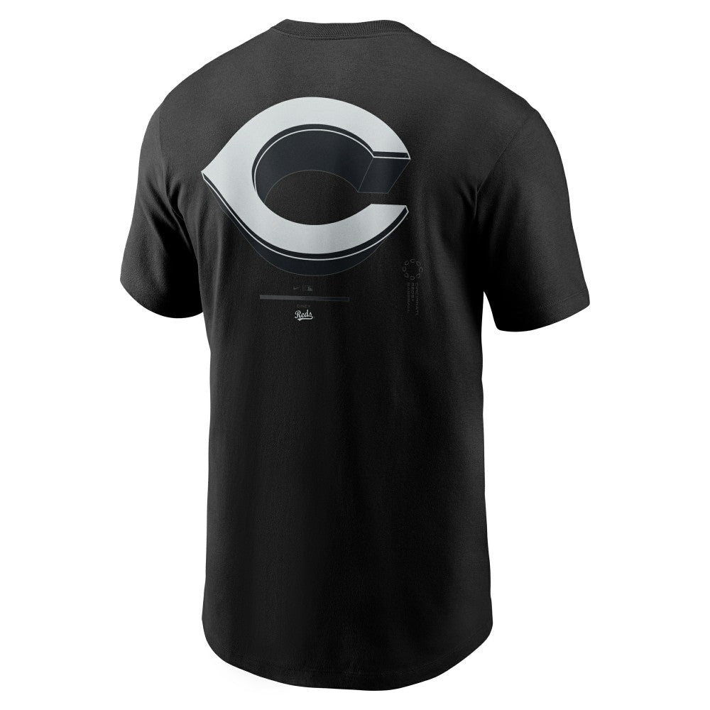 Black Cincinnati Reds Nike  Bar Loading T-Shirt
