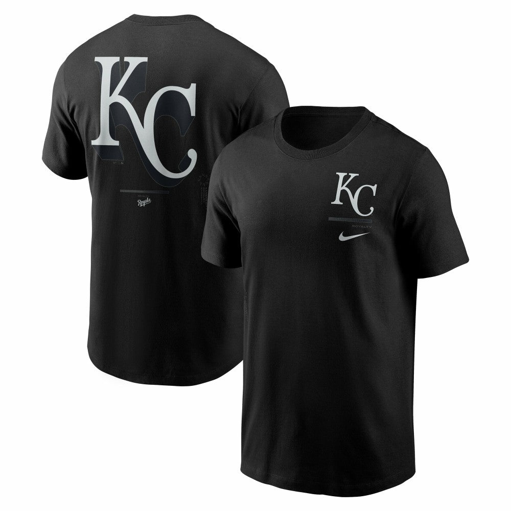 Black Kansas City Royals Nike  Bar Loading T-Shirt