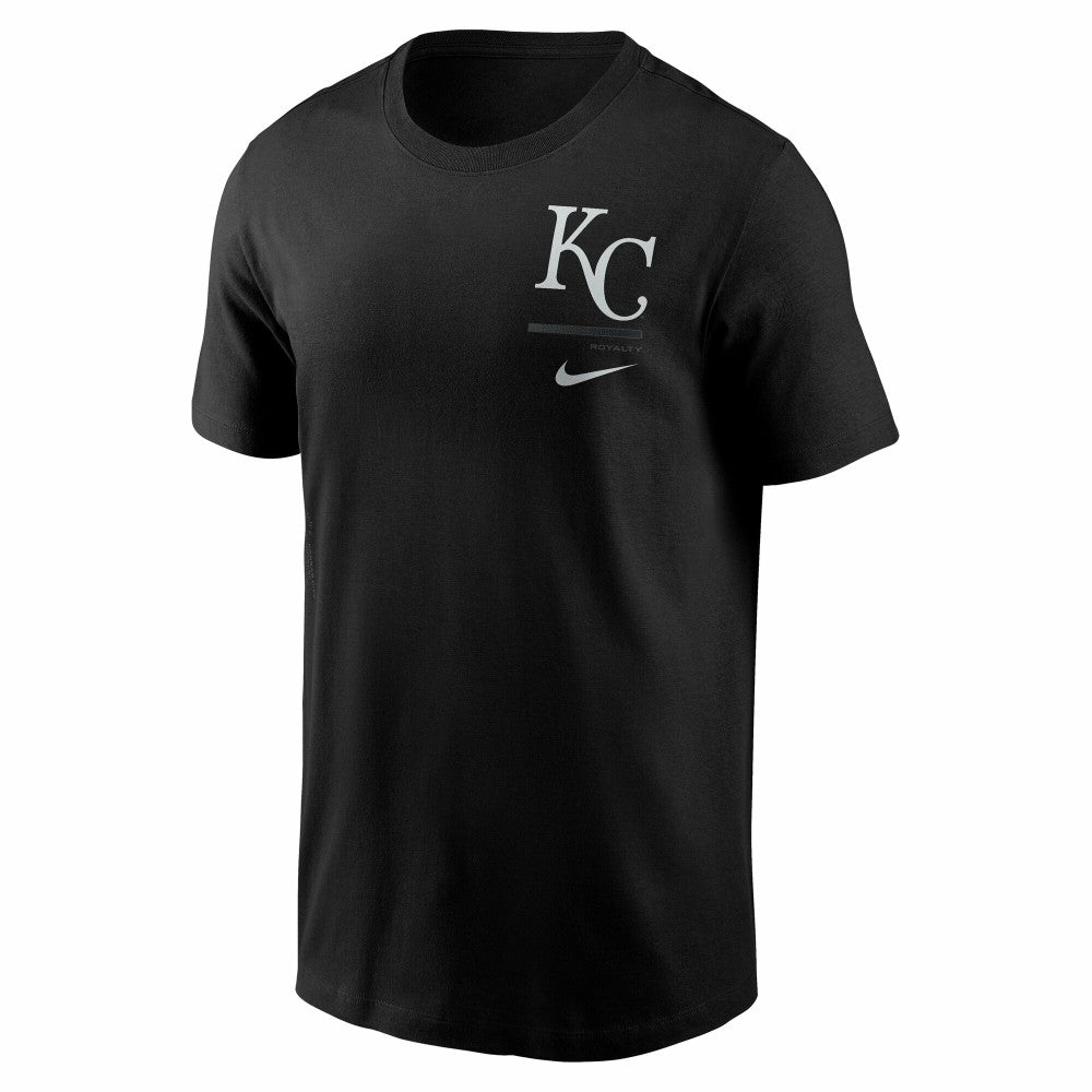 Black Kansas City Royals Nike  Bar Loading T-Shirt