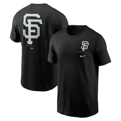 Black San Francisco Giants Nike  Bar Loading T-Shirt