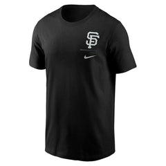 Black San Francisco Giants Nike  Bar Loading T-Shirt