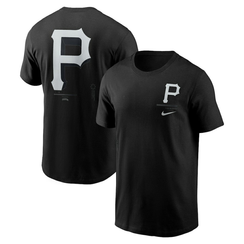 Black Pittsburgh Pirates Nike  Bar Loading T-Shirt