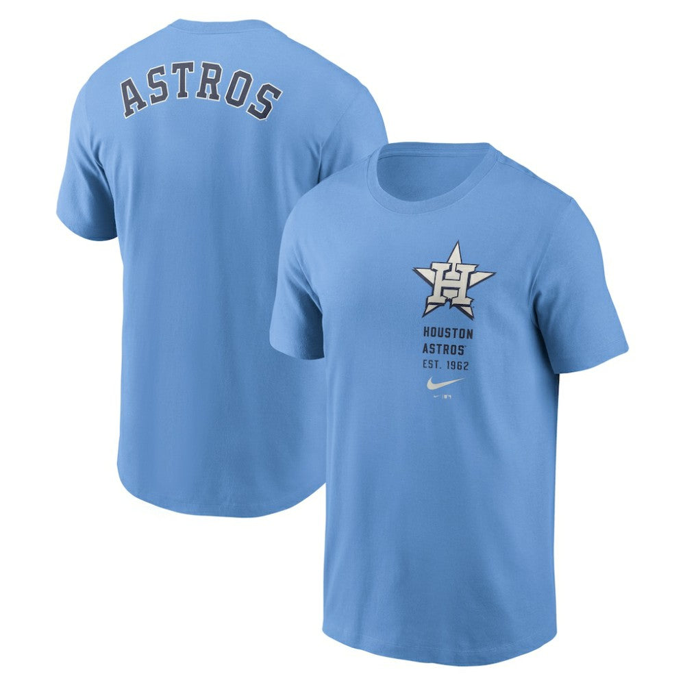 Light Blue Houston Astros Nike Record Shattered T-Shirt